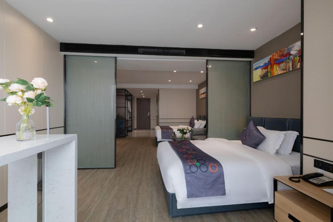 Yimi Mix International Apartment Cantão Exterior foto